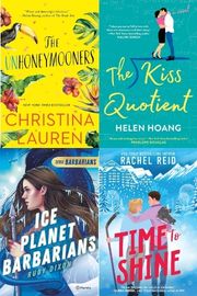 Covers of Romance Genre Book Club Titles