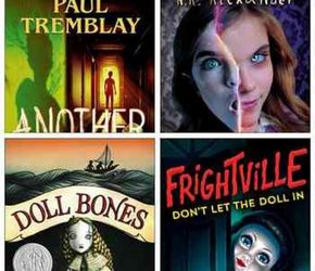 Covers of Scary Stories for Kids