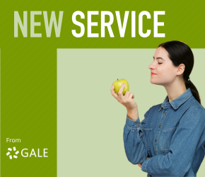 Text reads, New Service from Gale.