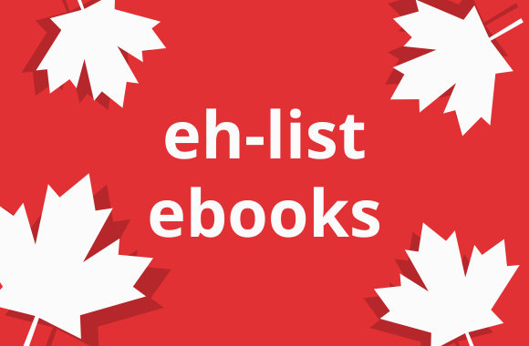 Text reads, eh-list ebooks