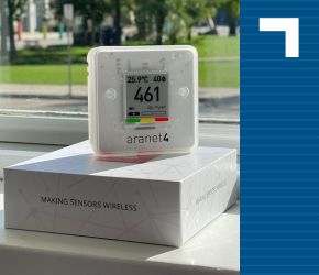 An Aranet4 Co2 Monitor