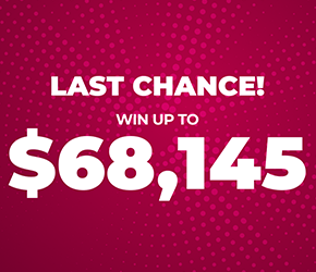 Reads: Last Chance! Win up to $63,145