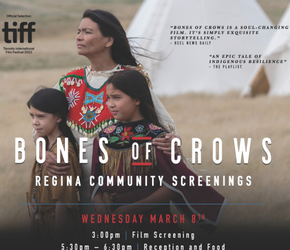 Cover poster for the movie Bones of Crows.