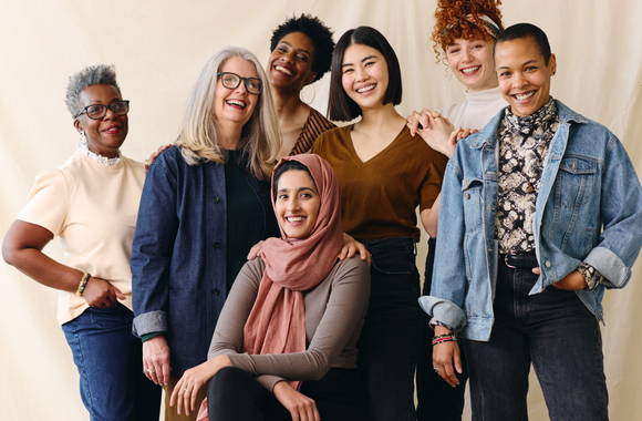 A group of women.